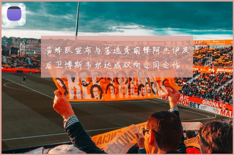 黄蜂队宣布与落选秀前锋阿杰伊及后卫博斯韦尔达成双向合同合作